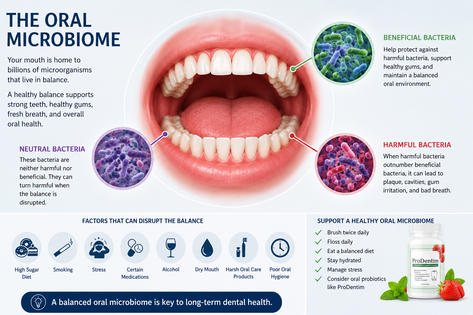 ProDentim — supporting a balanced oral microbiome