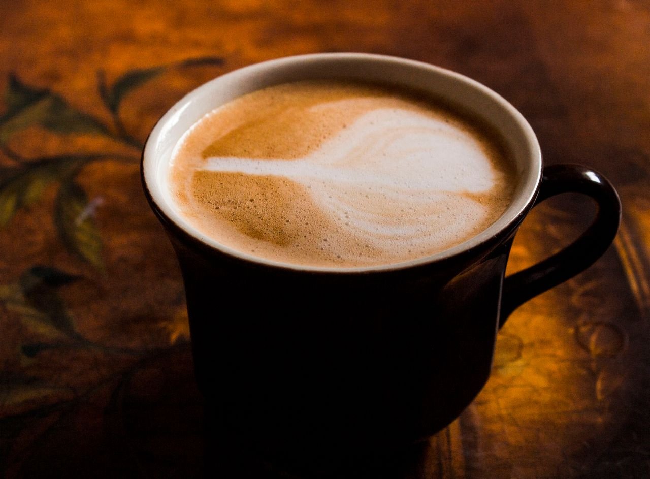 Warm cup of coffee