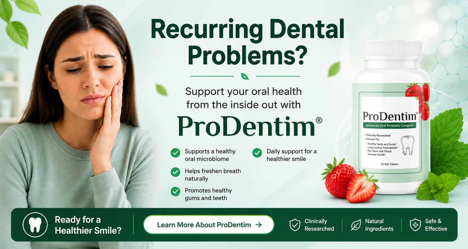 ProDentim — support your oral health from the inside out